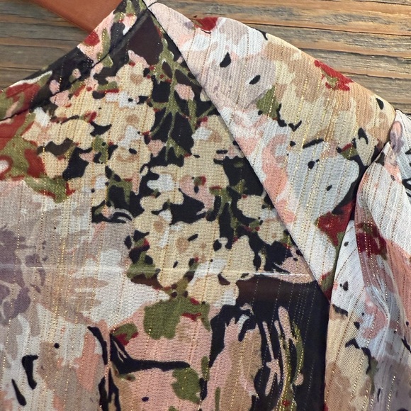 Astr Floral Cindy Puff Sleeve Mini Dress - Picture 9 of 13